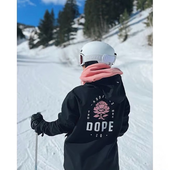 DOPE SNOW YETI JACKET - ROSE BLACK - Picture 15 of 15